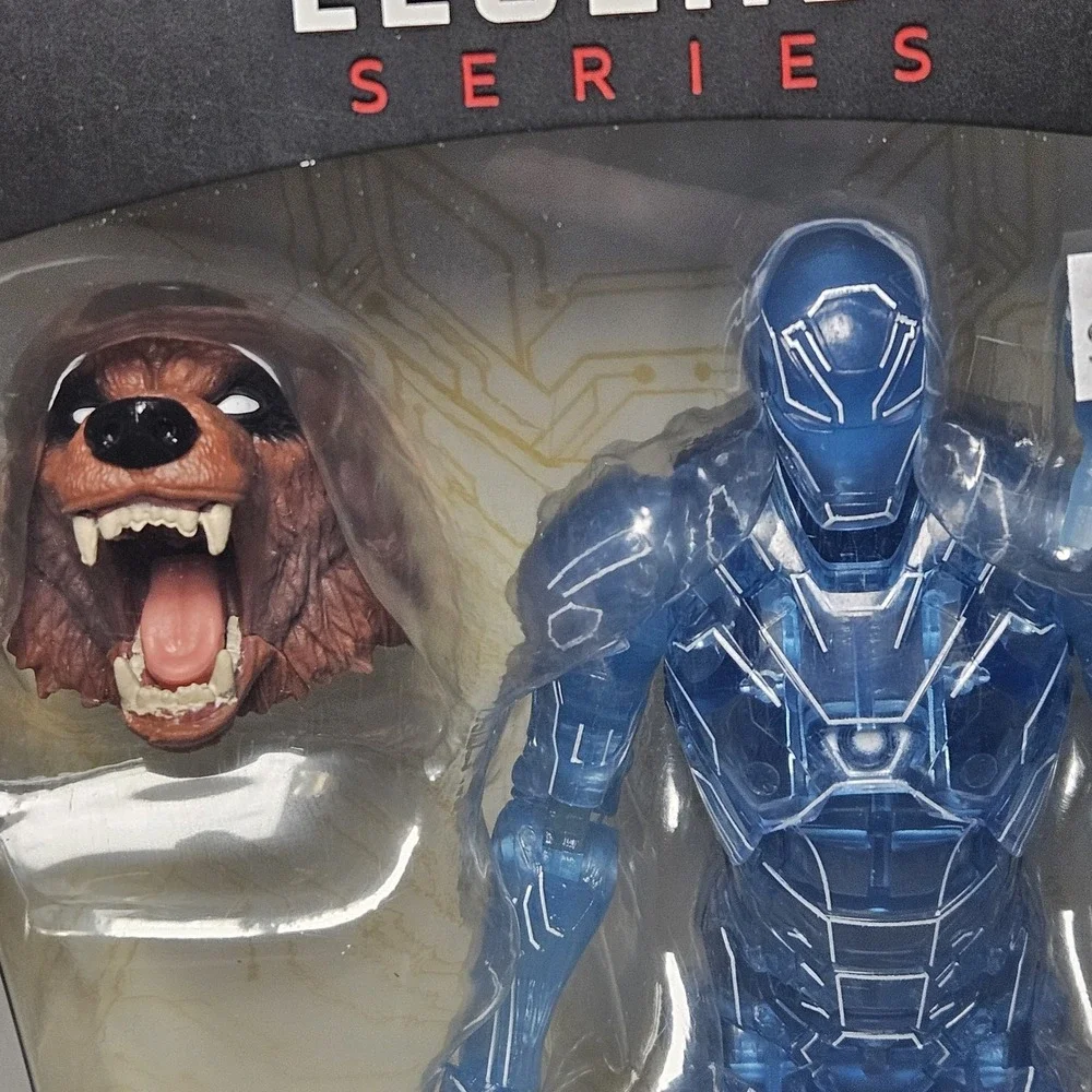 Marvel Legends Comic Hologram Iron Man 6-Inch Action Figure (Ursa Major BAF) - Picture 2 of 8